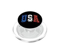 250th Anniversary USA Patriotic 4th July US Logo PopSockets PopGrip per MagSafe