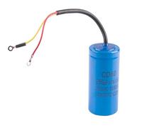 250UF 250V AC Starting Capacitor For Heavy Duty electronic starter Air Compressor Red Yellow Two Wires CZAOINCU