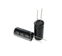 250V330uf 18x35mm aluminum electrolytic capacitor 250v 330uf 330mf 330MFD 330uf250v 250v330mf 250wv 250vdc 330MFD 470uf 2.2uf CZAOINCU(250v330 18x35 5pcs)