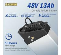 250W Folding Electric Bike 20×4.0" Fat Tire 7 Speed Electric Bicycle ENGWE ebike