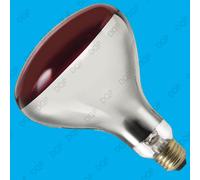 250W Infrarossi Calore Lampadina Rosso Rubino Es E27 Lampada,Muscoloso