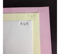 250x3 fogli A3 Carta Chimica CB Bianco/CFB Giallo/CF Rosa per stampanti inkjet