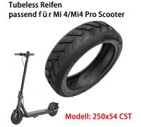 250x54 CST Electric Scooter Tire Tubeless Thickened Tyre Per Xiaomi 4/Mi4 Pro2 Y