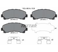 2514901 TEXTAR Kit pastiglie freno, Freno a disco per CHEVROLET,HOLDEN,ISUZU,ISU