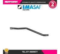 251624 Tubo gas scarico anteriore adatto a Fiat Panda (MARCA IMASAF)..S73