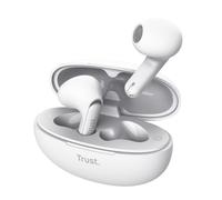 Trust Yavi Auricolare True Wireless Stereo (TWS) In-ear Musica e Chiamate USB tipo-C Bluetooth Bianco