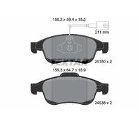 2518001 Kit pastiglie freno, Freno a disco Textar
