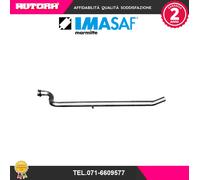 251804 Tubo gas scarico centrale adatto a Fiat Panda 4x4 (MARCA-IMASAF)..