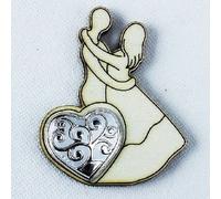 25200 Bomboniere Calamita Magnete Coppia Sposi Albero della Vita (kit 12 pezzi)