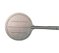 25202 Q.TA' 1 PALA P/PIZZA ACCIAIO INOX D 19 CM S/MANICO 3