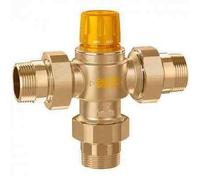 252160 Miscelatore termostatico regolabile per impianti solari 1 CALEFFI