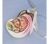 25269 Bomboniere Icona madonna con bambino con appendino (kit 24 pezzi)