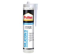 25289 Q.TA' 25 PATTEX SILICON 5 UNIVERSALE BIANCO 280 ML CARTUC