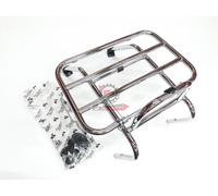 253.A9157 PORTAPACCO ANTERIORE VESPA PX-PE CROMATO