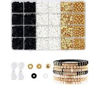 2530 pezzi perline per braccialetti Set di perline per bigiotteria fai da te perline collana fai da te corallo Regali per braccialetti bambina di fascino per creazione di gioielli fai da te bracciali