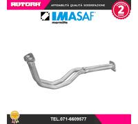 253001 Tubo gas scarico anteriore adatto a Fiat Uno 1.1 (MARCA IMASAF)..S8