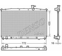253100W100 Radiatore Motore per HYUNDAI SANTA FE' II 2.2 2.7 06"-> 09" NEW DENSO