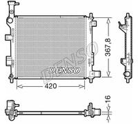 DENSO DRM43005 Radiatore motore