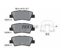 2533701 Kit pastiglie freno, Freno a disco Textar