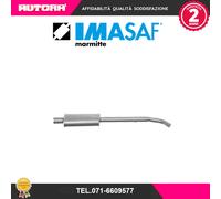 253406 Silenziatore centrale adatto a Fiat Punto 1,1 (MARCA-IMASAF)..