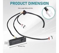 25380-1ka0A Interruttore Professionale Per Sblocco Portellone Nissan