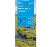 2538OT STE EULALIE D'OLT, HTE VALLEE DU LOT, MONTS D'AUBRAC: 1:25000