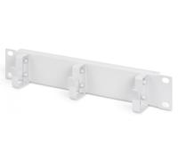 254 mm (10") 1U cable management panel 3x cable rings, 44x254x50 mm, grey (RAL 7035)