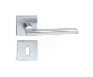 2541 Q.TA' 1 MANIGLIA OTTONE METRO C/BOCCHETTA CROM SATIN