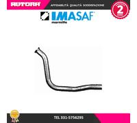 254201 Tubo gas scarico anteriore adatto a Fiat Tipo 1.7 D (MARCA-IMASAF)..S61