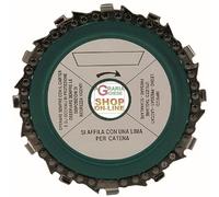Disco a catena taglio legno e cartongesso per smerigliatrici 230 mm Sharp