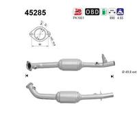 255 KW 347 CV CATALIZZATORE PER BMW X5 E53 4.6is