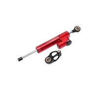 255 MILLIMETRI Universale Del Motociclo Ammortizzatore Di Sterzo Stabilizzatore Per YZF Per MT03 Per MT25 Per MT09 2005-2016 Scooter Sterzo Moto(Red001)