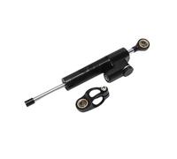 255 MILLIMETRI Universale Del Motociclo Ammortizzatore Di Sterzo Stabilizzatore Per YZF Per MT03 Per MT25 Per MT09 2005-2016 Scooter Sterzo Moto(Black001)