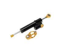 255 MILLIMETRI Universale Del Motociclo Ammortizzatore Di Sterzo Stabilizzatore Per YZF Per MT03 Per MT25 Per MT09 2005-2016 Scooter Sterzo Moto(Black002)