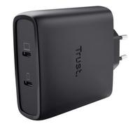 TRUST MAXO 100W 2P USB-C GAN CHARGER BLK 25527