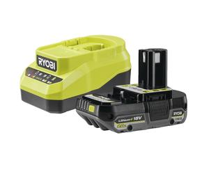 255297 RYOBI Akku 2Ah + Ladegerät RC18120A-120C