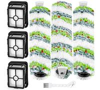 2554 2554A 2590 2593 2596 parti di ricambio per Bissell CrossWave Max e HydroSteam 35151 3515 35152 3513 3518, confezione da 3 rotoli di spazzola per animali domestici CrossWave 2788 e 3 filtri 1866,