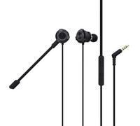 Trust GXT 406 Pine Auricolari Gaming Con FIlo per Nintendo Switch PS5 PS4 Xbox Telefono Android, 3.5 mm, Cuffie In Ear Gaming con Microfono Rimovibile, Controllo Integrato, Custodia Inclusa, Nero