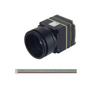 256 384 640 FPV Termocamera a infrarossi Telecamera * 512 Risoluzione 9,1 mm UART CVBS/Modulo di visione notturna con uscita USB(CVBS 256X192 10mm)