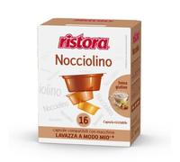 256 Capsule Bevanda Solubili NOCCIOLINO RISTORA Compatibili con A Modo Mio -