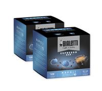 256 Capsule Bialetti Caffè d'Italia Mokespresso Napoli Gusto Forte