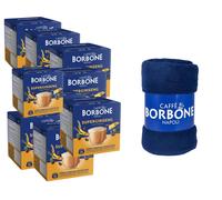 256 CAPSULE Caffè Borbone SUPER GINSENG COMPATIBILE DOLCE GUSTO + PLAID OMAGGIO