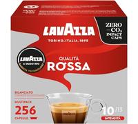 256 Capsule Caffè Lavazza A Modo Mio Originali Qualità Rossa - 12 Box da 16 *