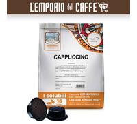 256 Capsule Gattopardo CAPPUCCINO Compatibili Lavazza A Modo Mio