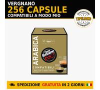 256 Capsule Vergnano Arabica compatibili A Modo Mio
