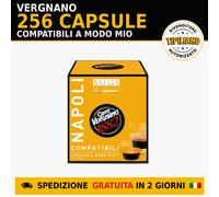 256 Capsule Vergnano Compatibili A Modo Mio Napoli Caffè