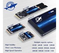 256 GB 512 GB 1 TB SSD da 2,5" MSATA M.2 2242 2280 Unità a stato solido interne