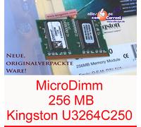 256 MB Micro DIMM RAM Per Notebooks Sony VAIO VGN PCG-TR1 PCG-TR2E U3264C250 NEW