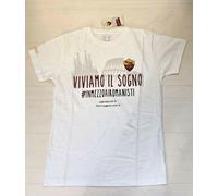 2560/352 AMISTAD AS ROMA 1927 T-SHIRT VIVIAMO IL SOGNO ROMA -BARCELLONA 2018
