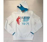 2560/754 MACRON RESEARCH FELPA CAPPUCCIO COTONE WORK HARD PLAY HARDER